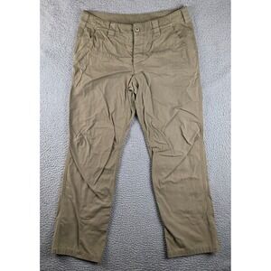 Triple Aught Design Agent LST Chino Pant Mens 36x32 Khaki Ripstop Button Fly